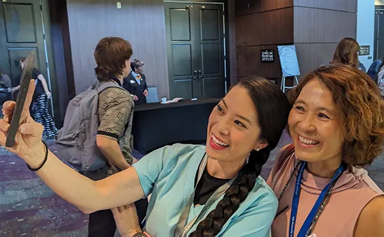 Fun at an AzDA event